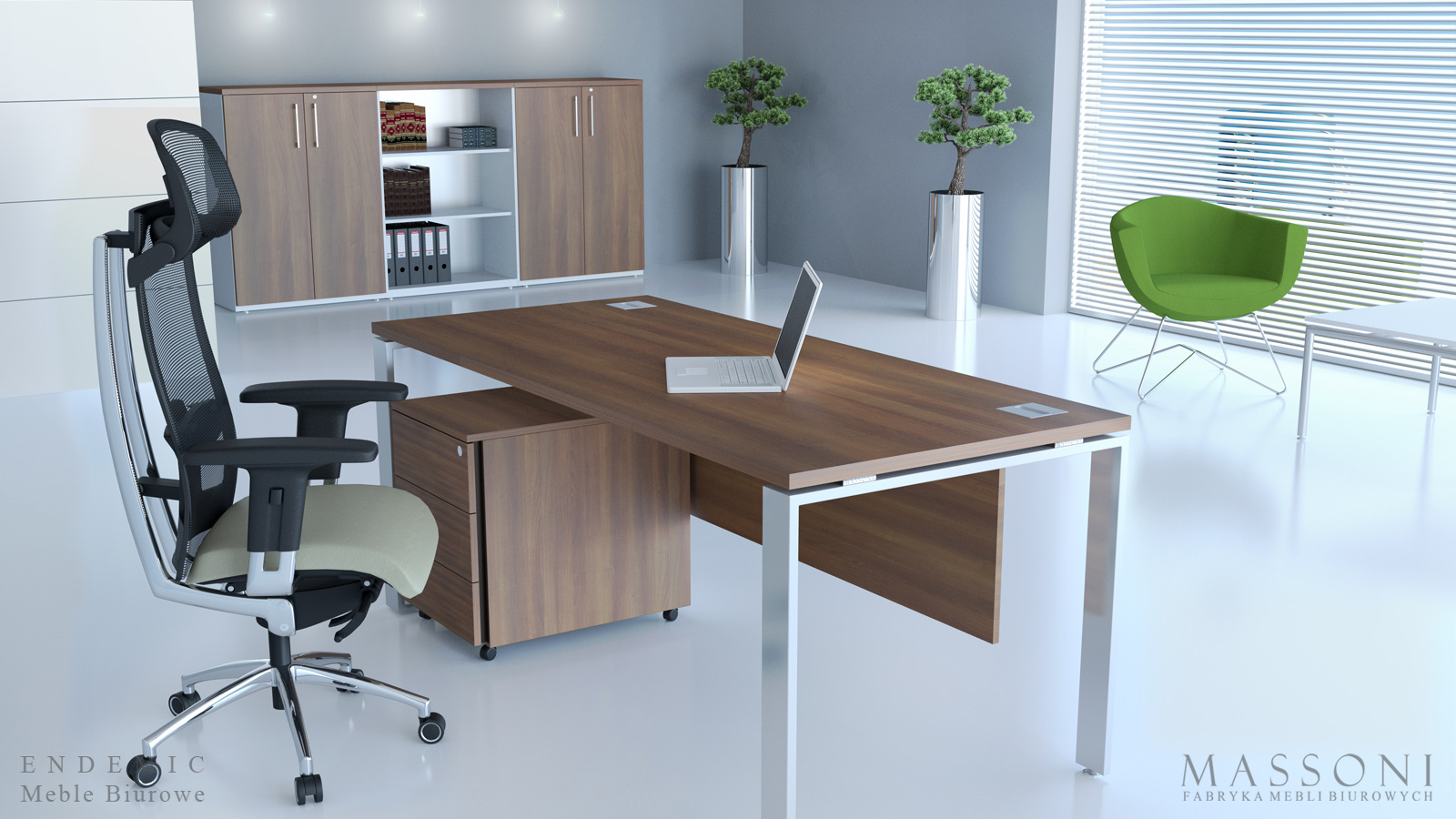 Massoni system mebli biurowych Endemic Gabinet 1 1