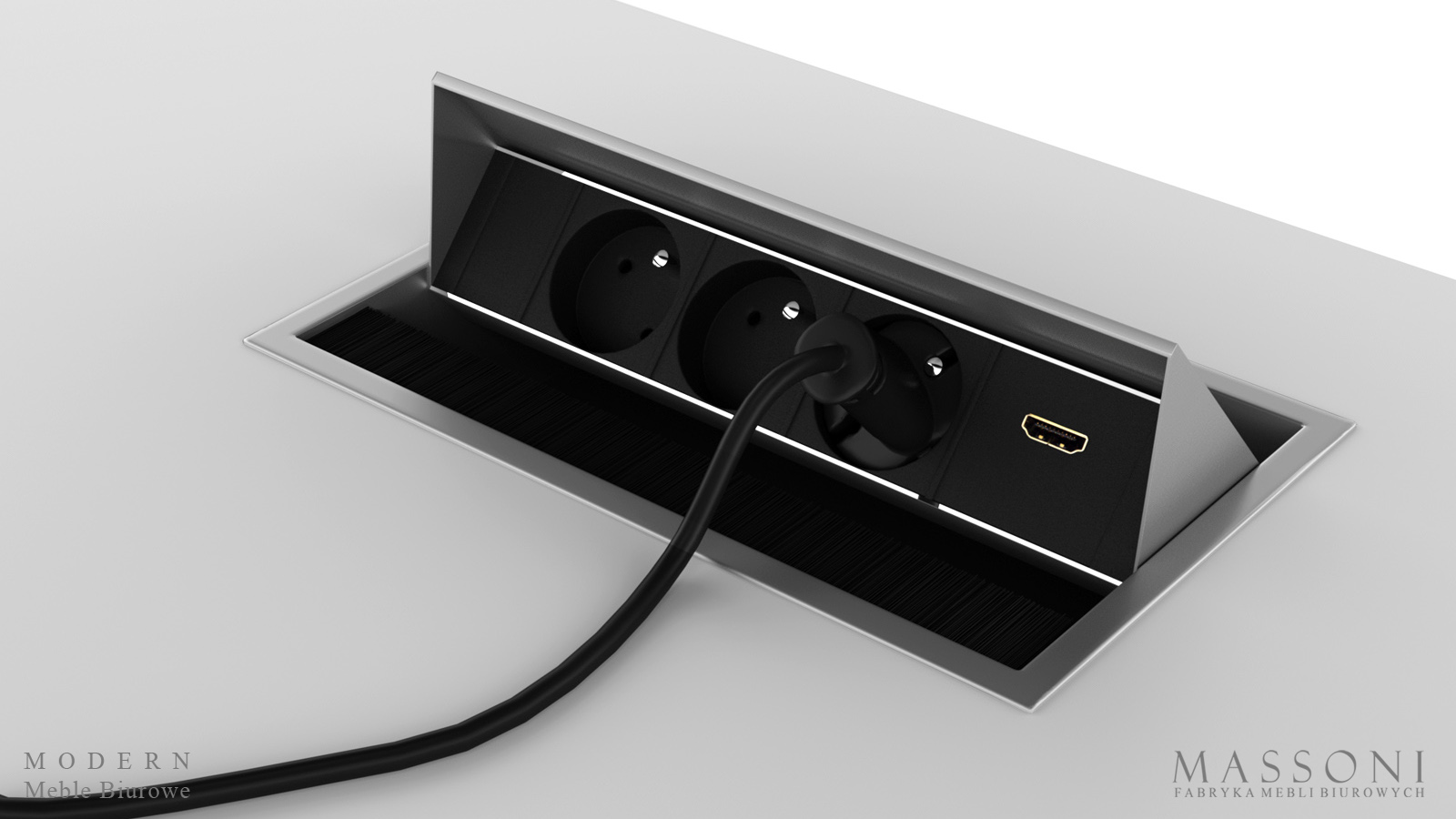 Massoni system mebli biurowych Modern Mediaport Magnat Box 1