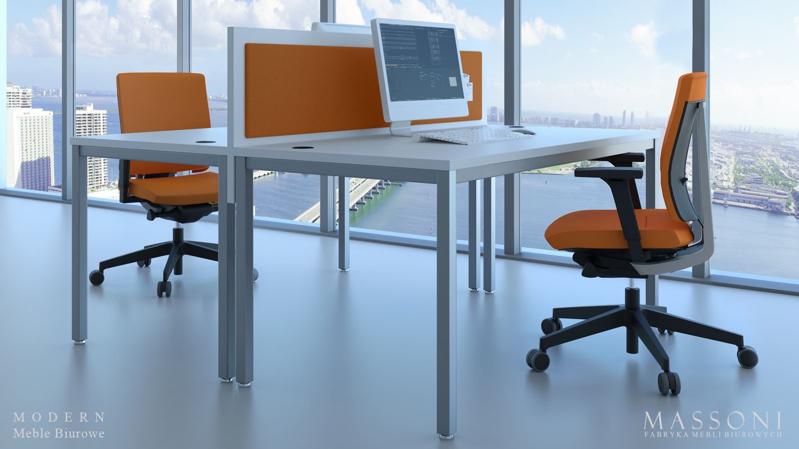 Massoni system mebli biurowych Modern Pracownicze